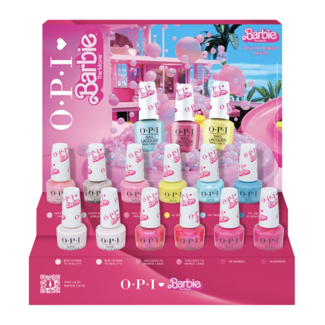 Look your best with OPI's Barbie collection! 💗

Who's excited about the Barbie movie?? 🎥

#PremierNailSource #BarbieMovie #OPI #OPINails