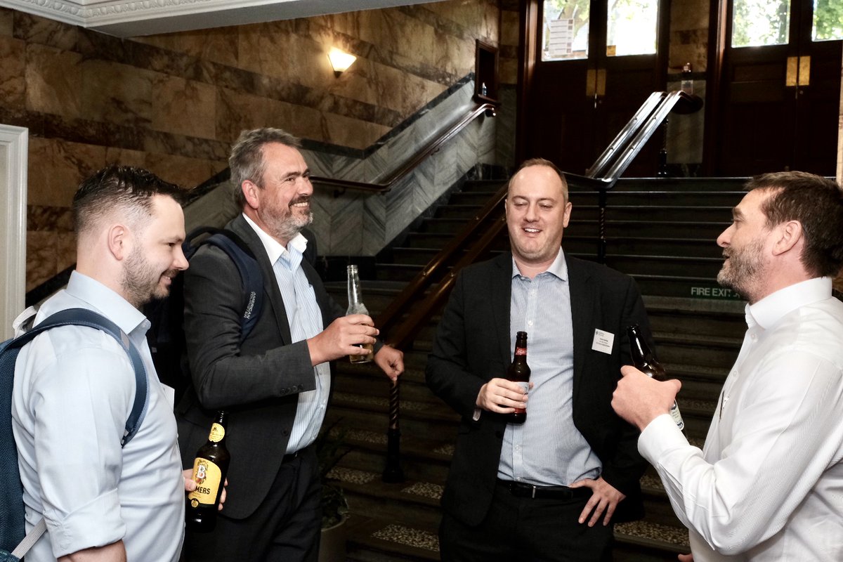 TheAMConference's tweet image. We’ve had an amazing first day at #AdditiveInt2023 and it’s not over yet as we enjoy our networking drinks followed by a tour of the Nottingham University research labs and industry dinner!