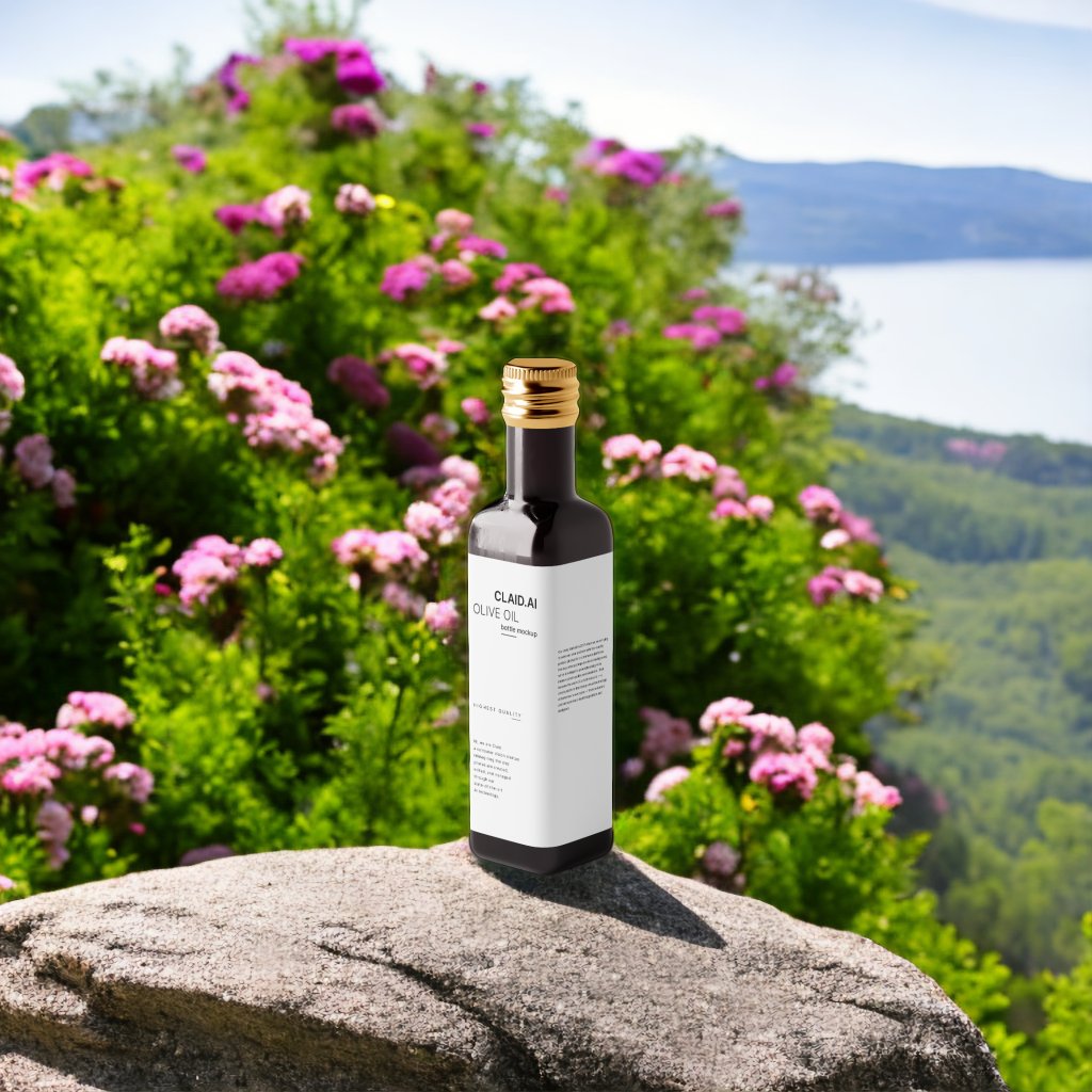 ClaidAI's tweet photo. Prompt of The Day✨

on a rock, surrounded by flowers, sun in the background, product photography

#ClaidAI #Prompt #AI https://t.co/NFbtx7q7U7