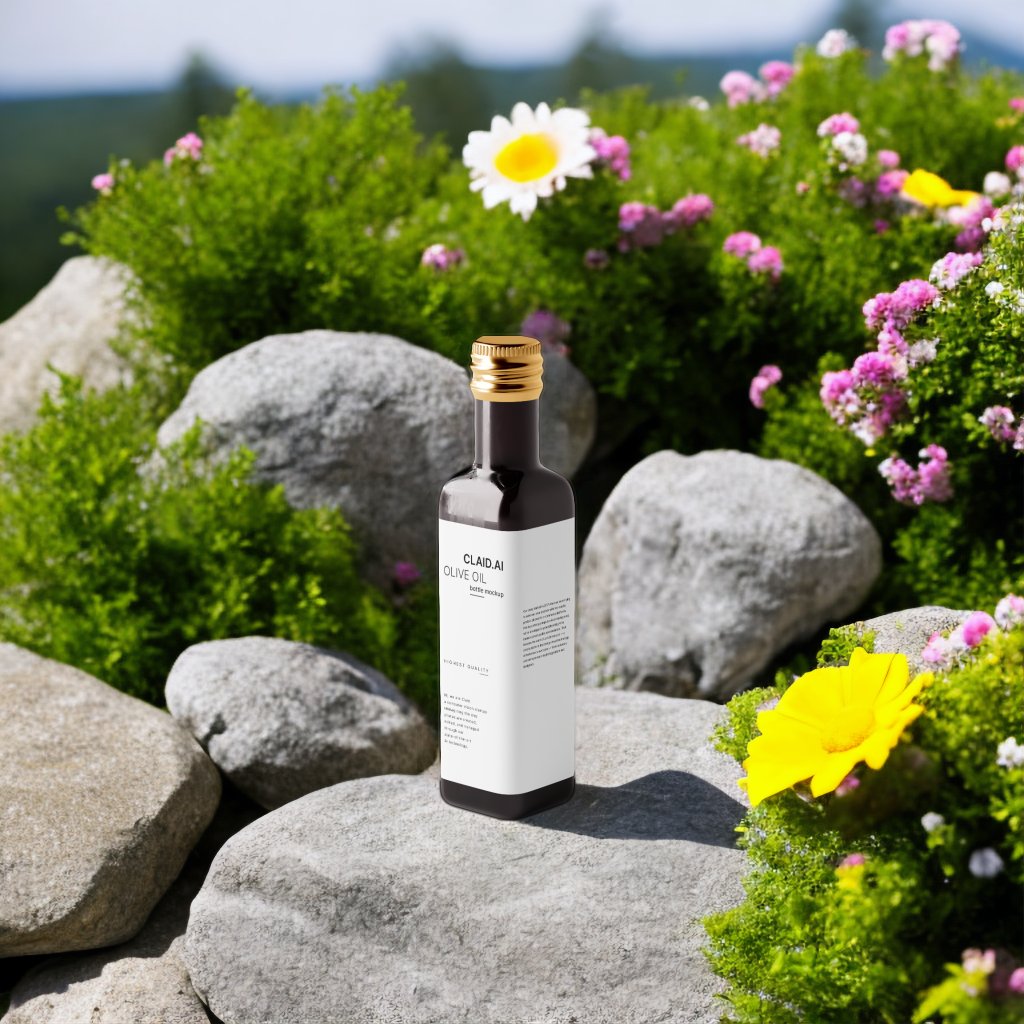 ClaidAI's tweet photo. Prompt of The Day✨

on a rock, surrounded by flowers, sun in the background, product photography

#ClaidAI #Prompt #AI https://t.co/NFbtx7q7U7