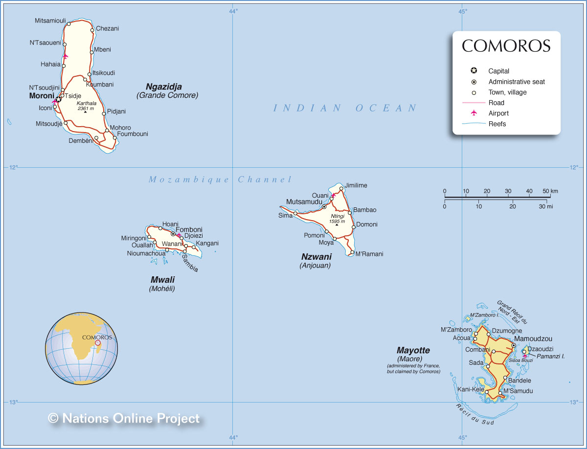 OurSharedOcean's tweet photo. #OurSharedIslands No.3
Comoros 🇰🇲🧵1
3rd smallest in Africa, Capital - Moroni. Name comes from Arabic, Juzur al Qamar = Islands of the Moon, commonly called Perfume Isles. 4 main islands: Grande Comore, Moheli, Anjouan and Mayotte.
@MarineInst @Irish_Aid https://t.co/ekKWTAZqQ8