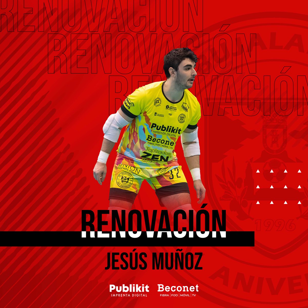 bujalancefs's tweet photo. 🔴 NOTICIA 🔴

🔃 RENOVACIÓN

JESÚS MUÑOZ (@JesusMm_5) seguirá bajo los palos en esta nueva temporada 💪

El jienense sumará su 4ª temporada en el club, aportando compromiso y saber hacer.

#VamosBujalance #TodoAlRojo https://t.co/XRYUfvgPTv