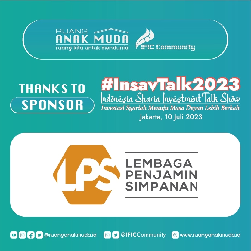 IFICCommunity's tweet photo. Terima kasih kepada @lps_idic atas dukungannya pada kegiatan INSAV Talk 2023.

#INSAVTalk2023 #RuangAnakMuda #IFICCommunity https://t.co/GmBl7DM1NM