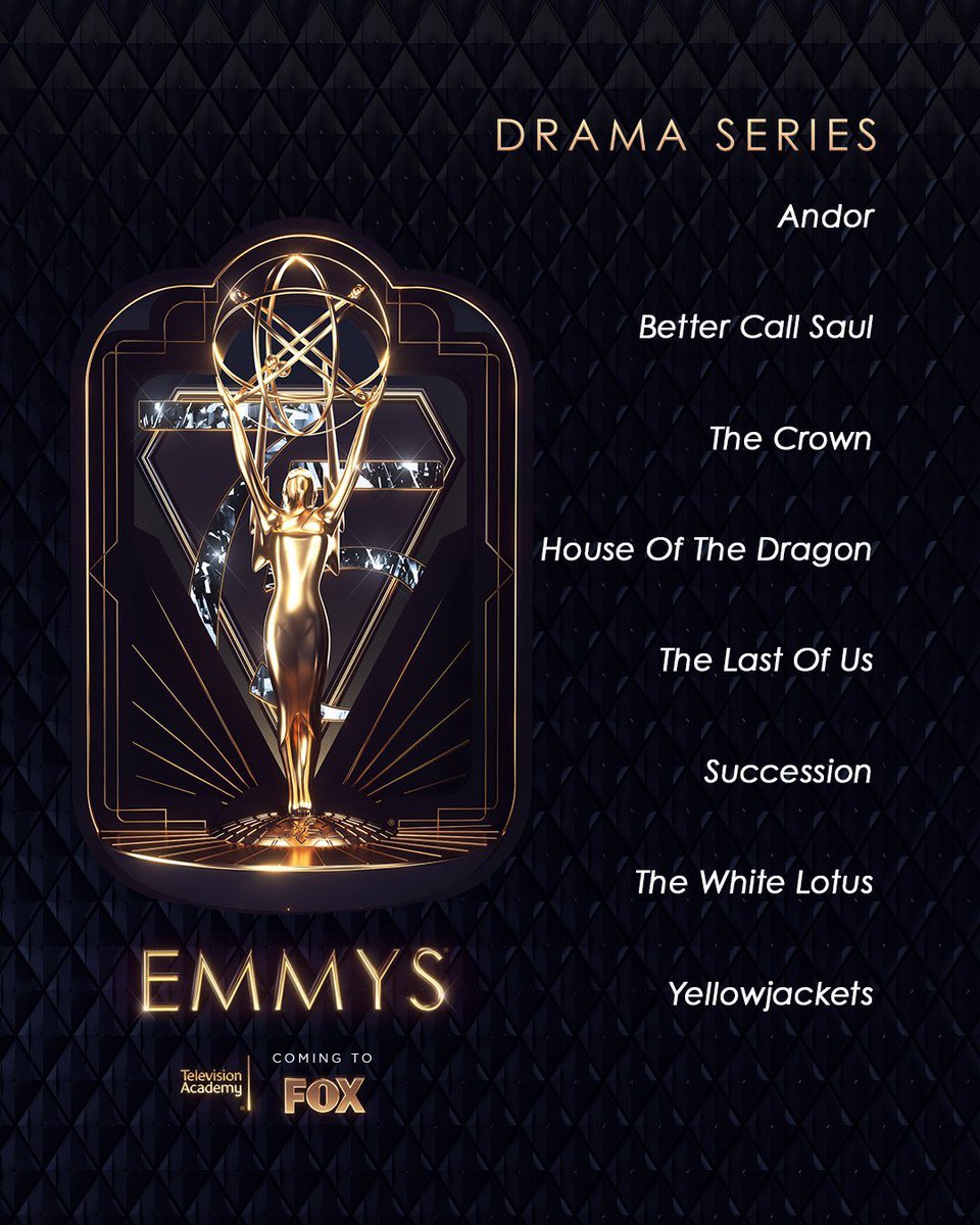 Starting a petition for nominees to be announced in random order instead of alphabetically from now on 

Anyway HOLY SHIT #YellowJackets