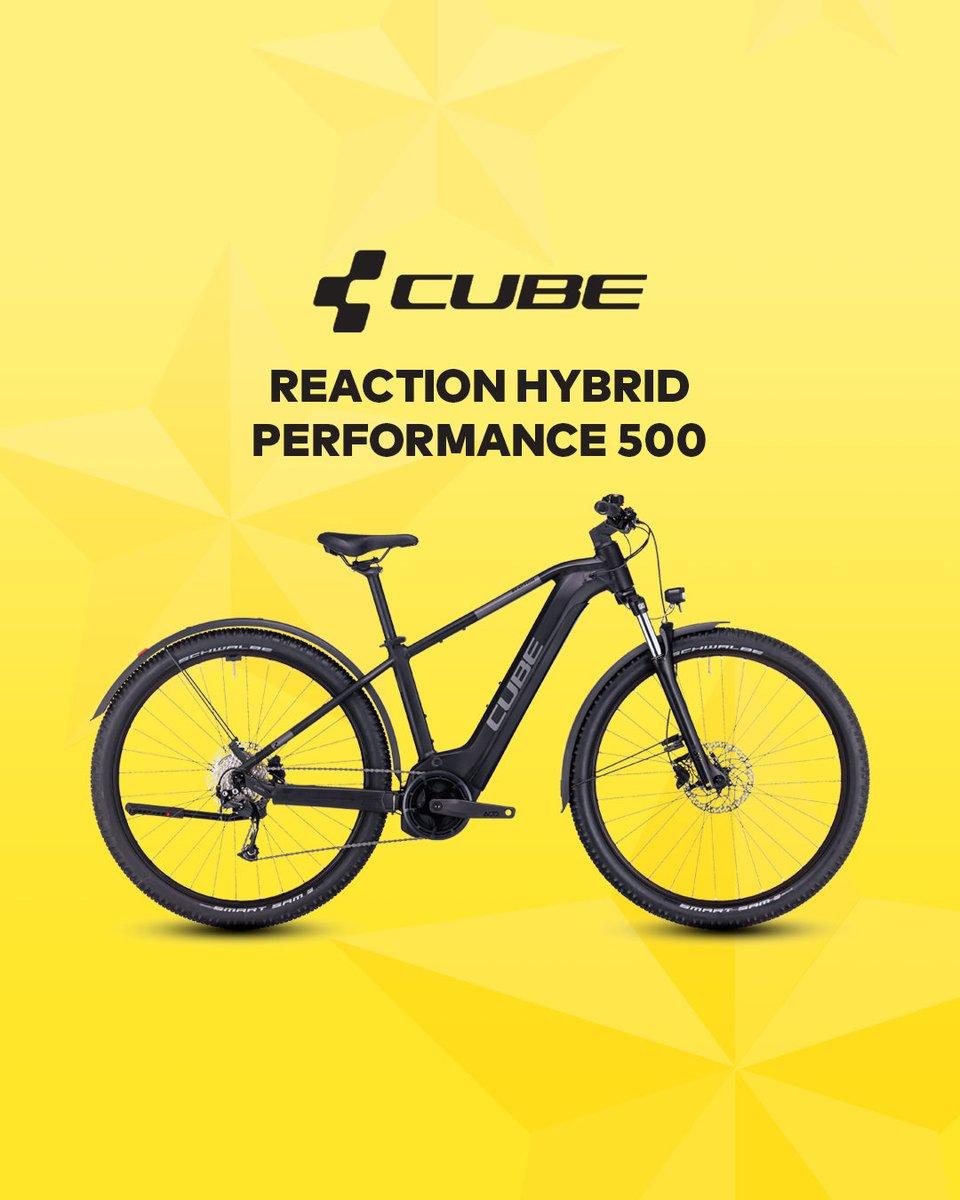 'If you’re after a bike that’s able to tackle some more serious trails than the canal towpath while still performing well on the road, then we present to you the Cube Reaction Hybrid Performance 500.' - @ebiketips Shop now 👉 bityl.co/Jogg 🔗