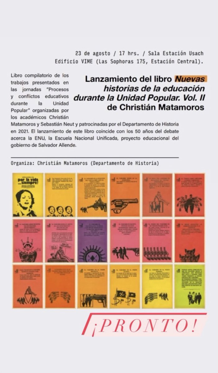 ¡Nuevo lanzamiento! Os esperamos el 23 de agosto a las 17h👇