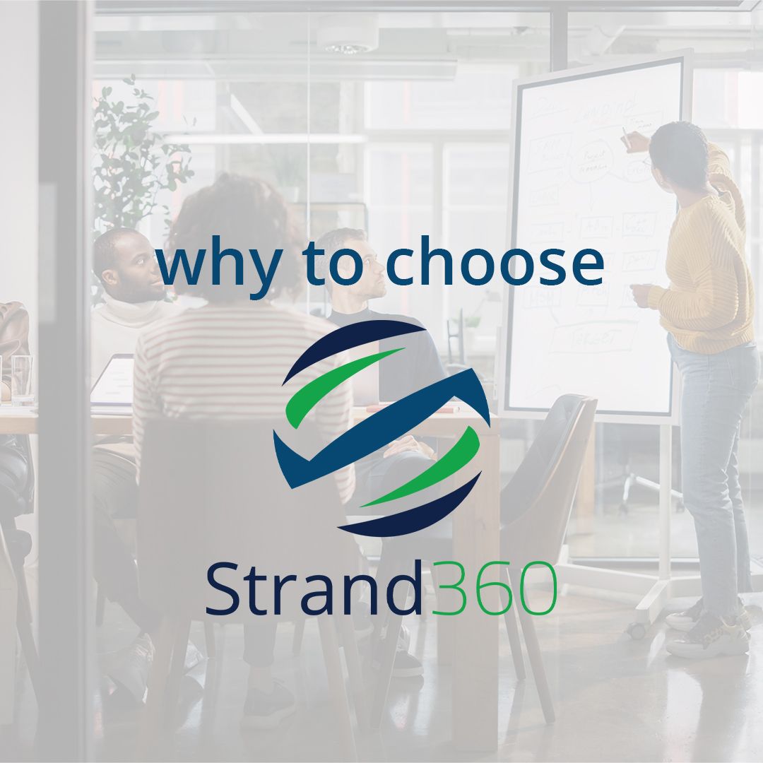 Our approach is to deliver high-quality solutions. This means helping you identify target audiences and developing a custom-tailored plan that focuses on these target markets. This helps increase growth and engagement for your organization.

Learn more at strand360.ca/why-strand-360/