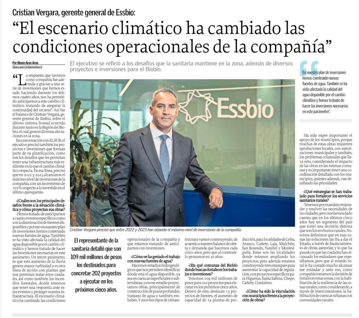 Essbio tweet media