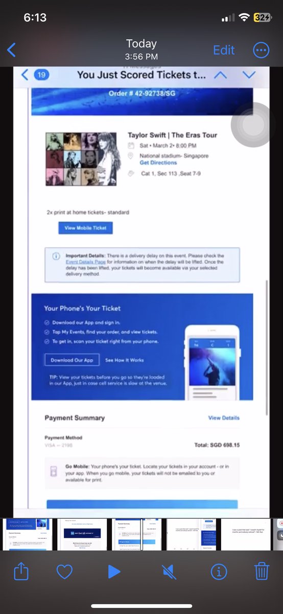 holypaw_'s tweet photo. The end of this is, don't go blind and too selfish just to get there. Don't go for the alternative that aren't safe. For @TicketmasterSG @taylorswift13 
May you don't mind to blacklist (CAT 1, Sec 113, Seat 7&amp;8 On 2nd March 2024). To CIMB Niaga Indonesia @CIMBNiaga hope you https://t.co/bYKenUlj32
