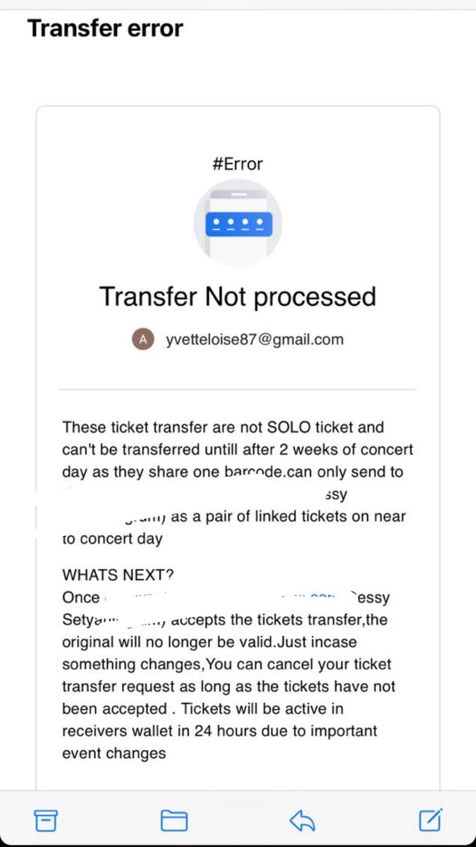 holypaw_'s tweet photo. !!! DON'T BUY THE TICKETS FROM TWITTER !!!

Today I just got scammed for Taylor Swift Ticket New Eras Tour Singapore. @TicketmasterSG @taylorswift13 https://t.co/0JXImza6Ar