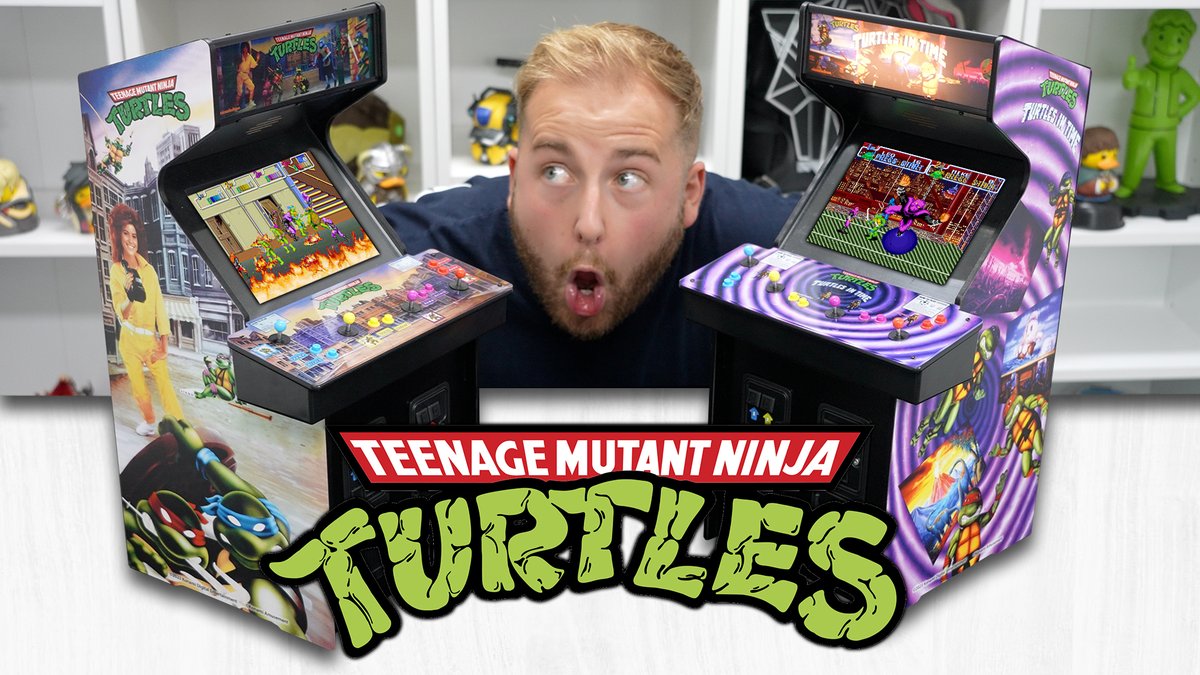 📣 NEW VIDEO 📣 We get an exclusive hands on with the upcoming @TMNT Quarter Scale Replica Arcade Machines by @NumskullDesigns! Here's a closer look 👉 youtu.be/WonmmkW2xTk COWABUNGA!