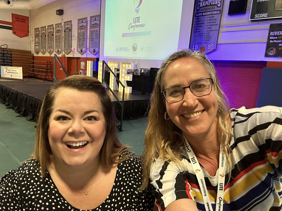 “What can school be like?” 
-Ann Kozma

We are here to innovate 🎆

#LITEconference