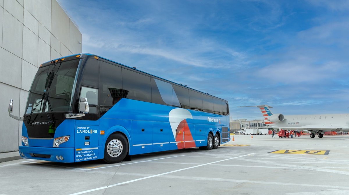 @AmericanAir customers traveling on @ridelandline-operated motorcoaches from @FlyABE_ and @AC_Airport to #PHLAirport can now enjoy a more seamless and convenient travel experience with @TSA's approval of airside-to-airside motorcoach operations. Read more: ow.ly/pFYi50P9I2q