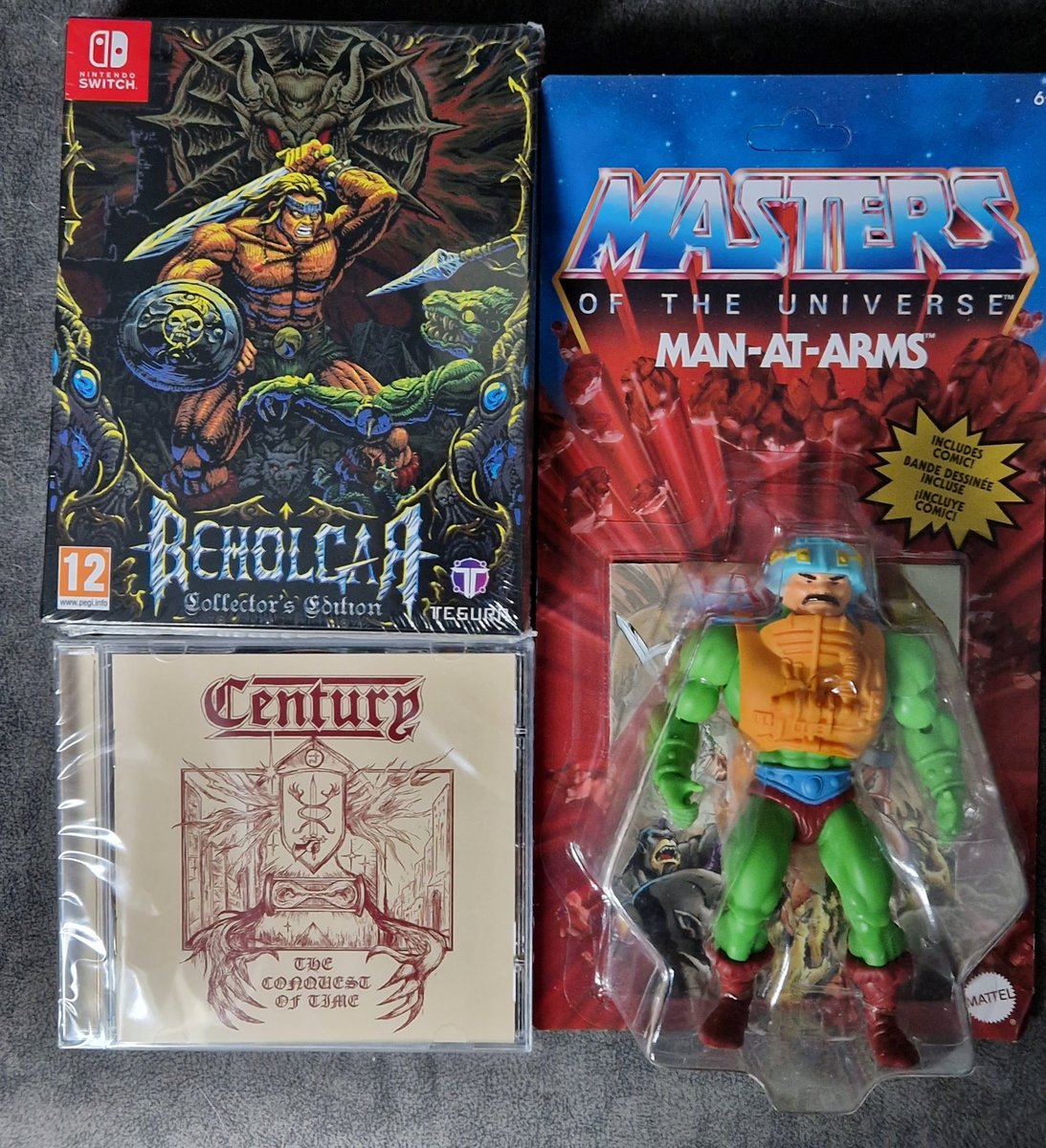 Encore  du #MOTU et un de metal et  Beholgar... d'ailleurs pour ces deux derniers c'est <a href="/_marinasunshine/">Marina Sunshine Ⓥ</a> qui m'a influencé... Ouais  c'est ca faute à elle d'abord, pas la mienne☺️