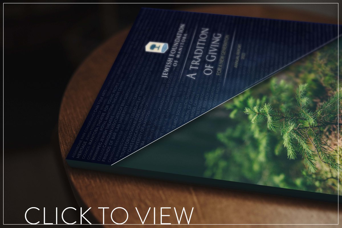 Our 2022 Annual Report is on its way to your mailbox! This year's report spotlights our community's tradition of giving and how that looks to different donors. You can find a digital copy online at rb.gy/zh35y