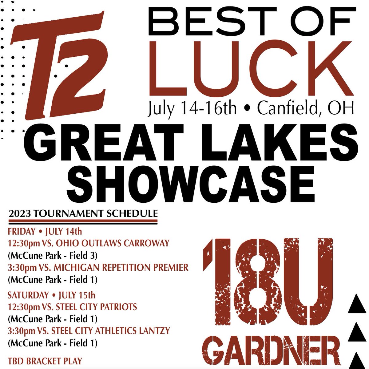 LeeGardner39's tweet photo. Hot off the Press!!! Heading to Canfield Ohio for the Great Lakes Showcase!  Another great weekend with these amazing ladies!!! https://t.co/NdYBJ92zLX