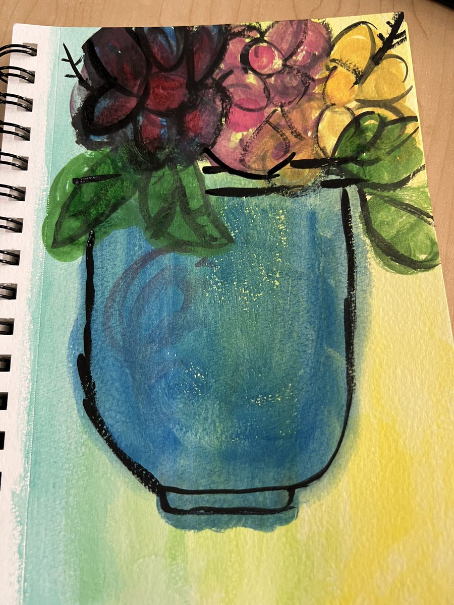 #RISDITC23
 Mindfulness water coloring at the Rockwall 2023 Innovative Teacher Confernence