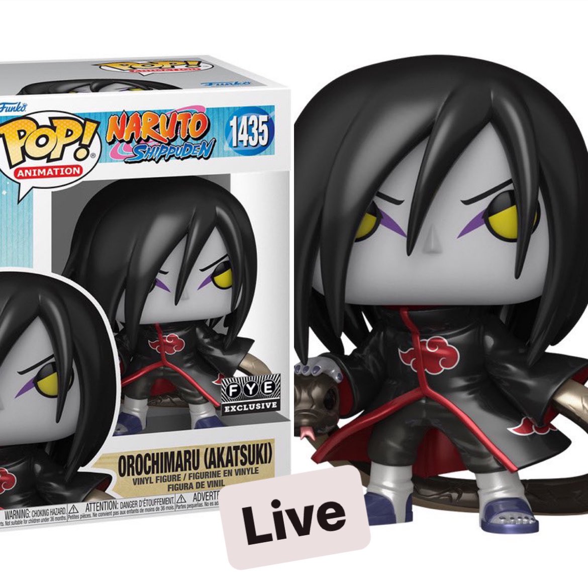 Funko Pop Naruto Shippuden 1435 - Orochimaru (Akatsuki)