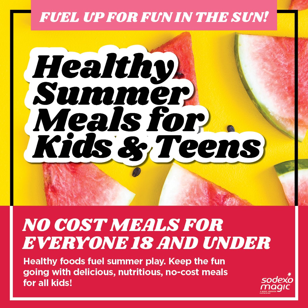SodexoMagicDCPS's tweet photo. 🌞Summer is here, and so are our delicious meals! Join us as we serve FREE nutritious breakfast and lunch🥪to all youth under the age of 18 across the city. #SummerMeals #SodexoMagic #DCPSEats https://t.co/xrHEqYrnSA