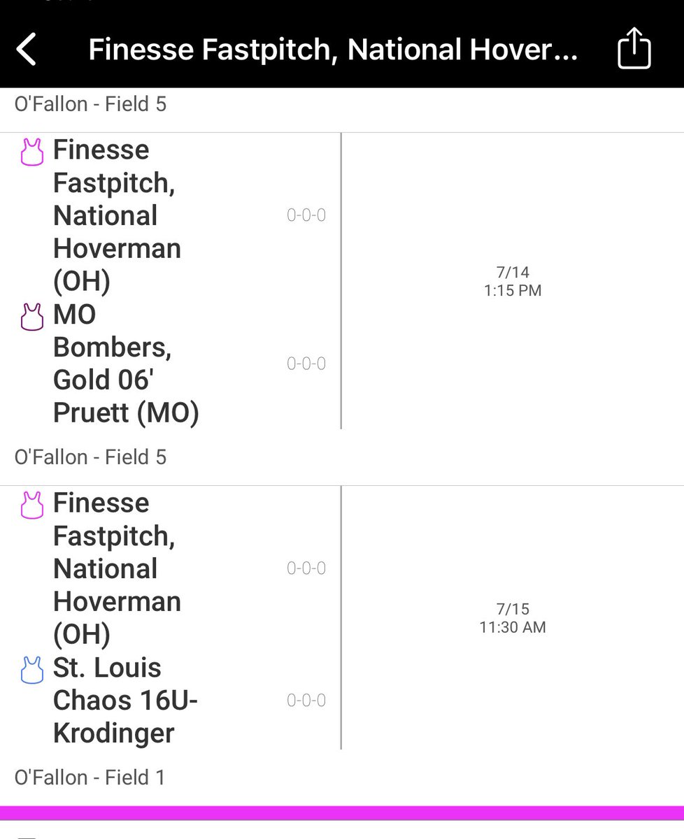 Very excited for this weekend in O’Fallon, IL at @SavvyTourneys !! @FinesseOrg @donnysoftball @ExtraInningSB @Los_Stuff @IHartFastpitch