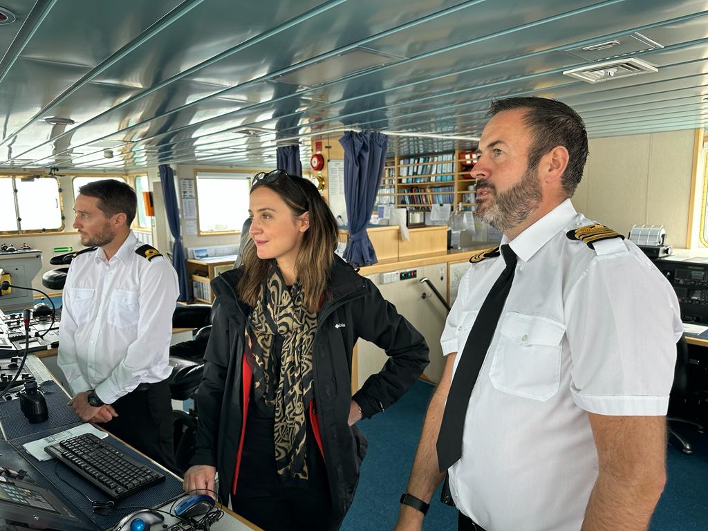 Today Net Zero Secretary @MairiMcAllan met with local fishery and aquaculture stakeholders in Orkney, @ProjectSeagrass and @OrkneyCouncil Views were shared on how best to collaborate on enhancing marine protection as part of ongoing engagement with island and coastal communities