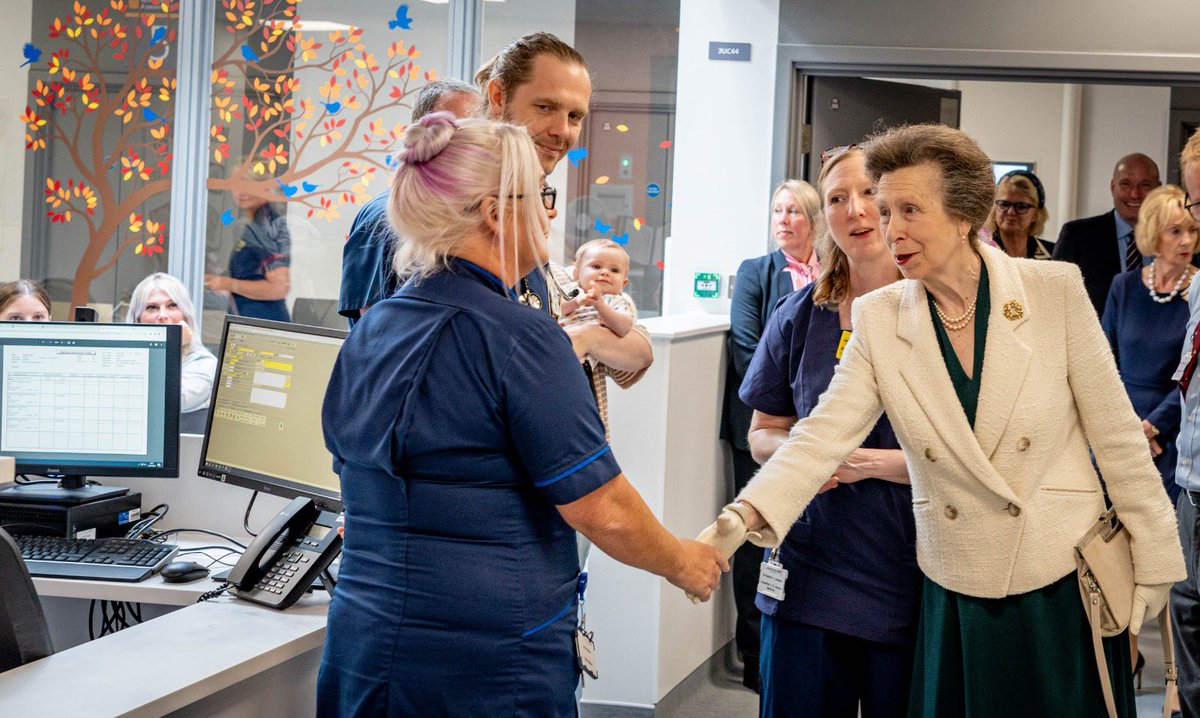 What a day for the history books! Today our new Emergency Department was officially opened by HRH The Princess Royal. The Princess Royal recognised the great work of the hospital staff and the team who worked around the clock to deliver the £27m state-of-the-art build.