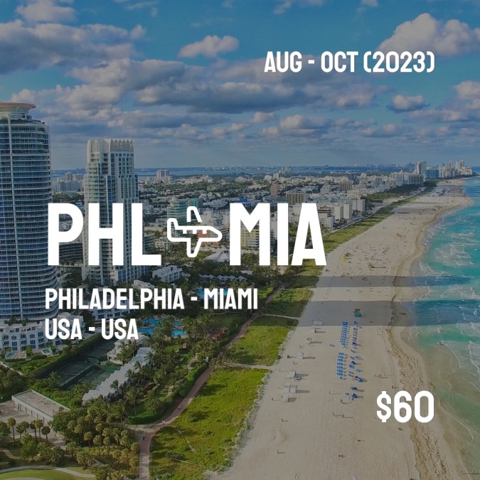 PHLCheapDeals's tweet image. ✈️ Philadelphia (PHL) to Miami (MIA) for only $60 (USD) roundtrip 💸
62 live dates on Adventure Machine. - get the app on iOS or Android
