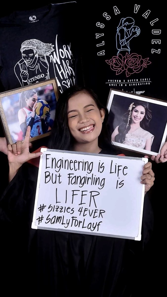 I feel so seen and appreciated today. Salamat Pinoy Big Brother SamLy stans. 🏡 Happy #SamLy Day! 👯‍♀️

This is next level graduation picture and fan girling. Thank you so much Laarni Entapan Cose and congratulations to you! ♥️

Sending you all love and light. 🥹 Goodnight! 😍