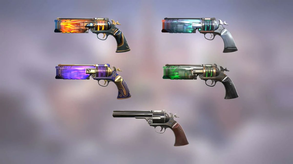 cherryblsmsesp's tweet photo. What's your Favorite Valorant Skin?

Personally, I've got to go with the Neo Frontier Sheriff, you can't go wrong with the big iron. https://t.co/3uzDcIeAcJ