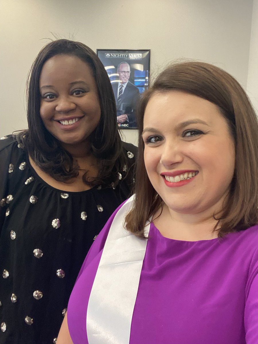 AmandaLeeHead's tweet photo. @ShelbyCoatesTV @41NBC Happy work anniversary Shelby! Miss being in the newsroom with you (and Lester Holt) ❤️ https://t.co/CtcN08Q8Np