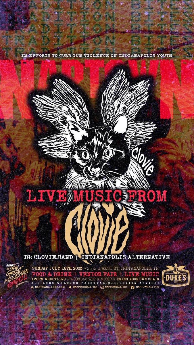 Surprise! We’re playing at Duke’s this weekend with Sonora to kick off NAP’s Great Midwestern Trendkill, we’d love to see you there!