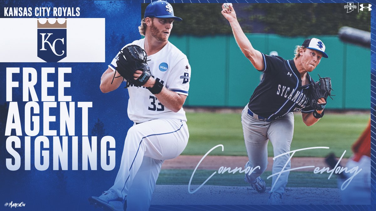 .<a href="/ConnorFenlong/">Connor Fenlong</a> is heading to Kansas City!

Sycamore right-hander inked free agent deal with #Royals following the 2023 MLB Draft

sycamor.es/43nMLN6

#MarchOn