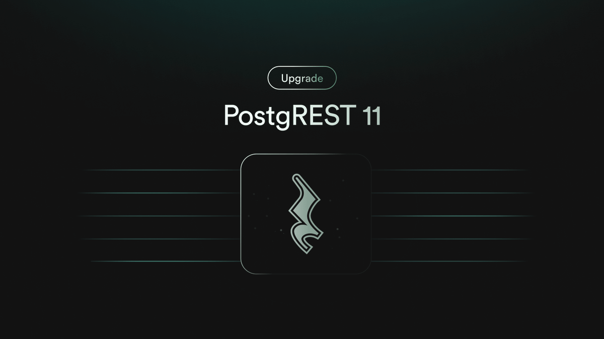 supabase's tweet image. #PostgREST 11.1 is now available 💥

Here is what&apos;s new: supabase.com/blog/postgrest…