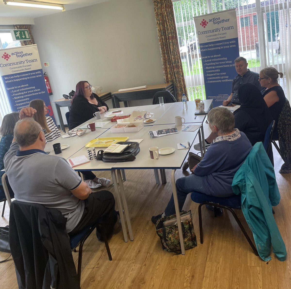 ChrisMoorhouse7's tweet photo. Great morning at the @WeActTogether #CommunityExplorers event at #DentonWestEnd Community Centre. 
-
Massive thank you to everyone who could attend the session &amp; especially to Bob for showing us all around @DBGreenSpace 🌱 
-
#Networking #ConnectingPeople https://t.co/ZqMGtMFwq1