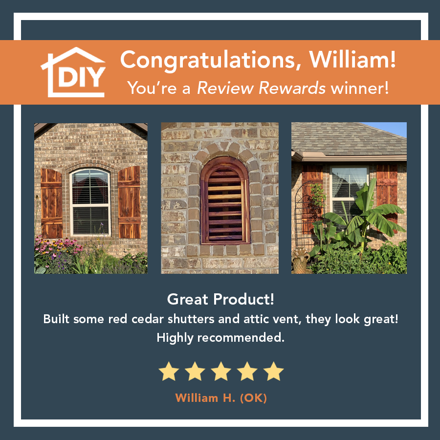 DIY Home Center on Twitter "Your shutters & vent with their rich