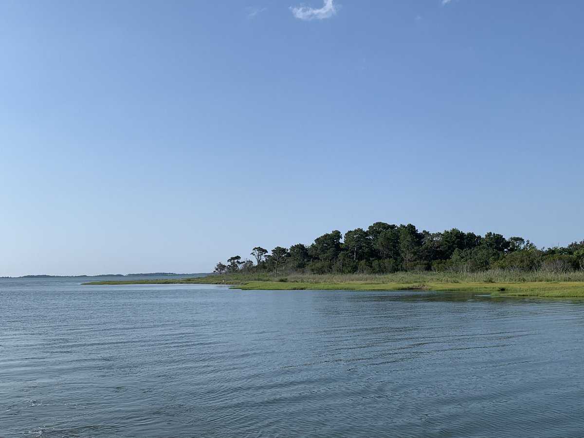 MayaJRodriguez's tweet image. On a boat. Chincoteague Bay, Maryland. #OnAssignment