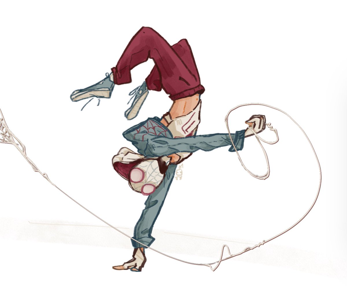 tycakez's tweet photo. @flapjastic ‘s spider-yves and hyeler https://t.co/dYMtFlTmPf