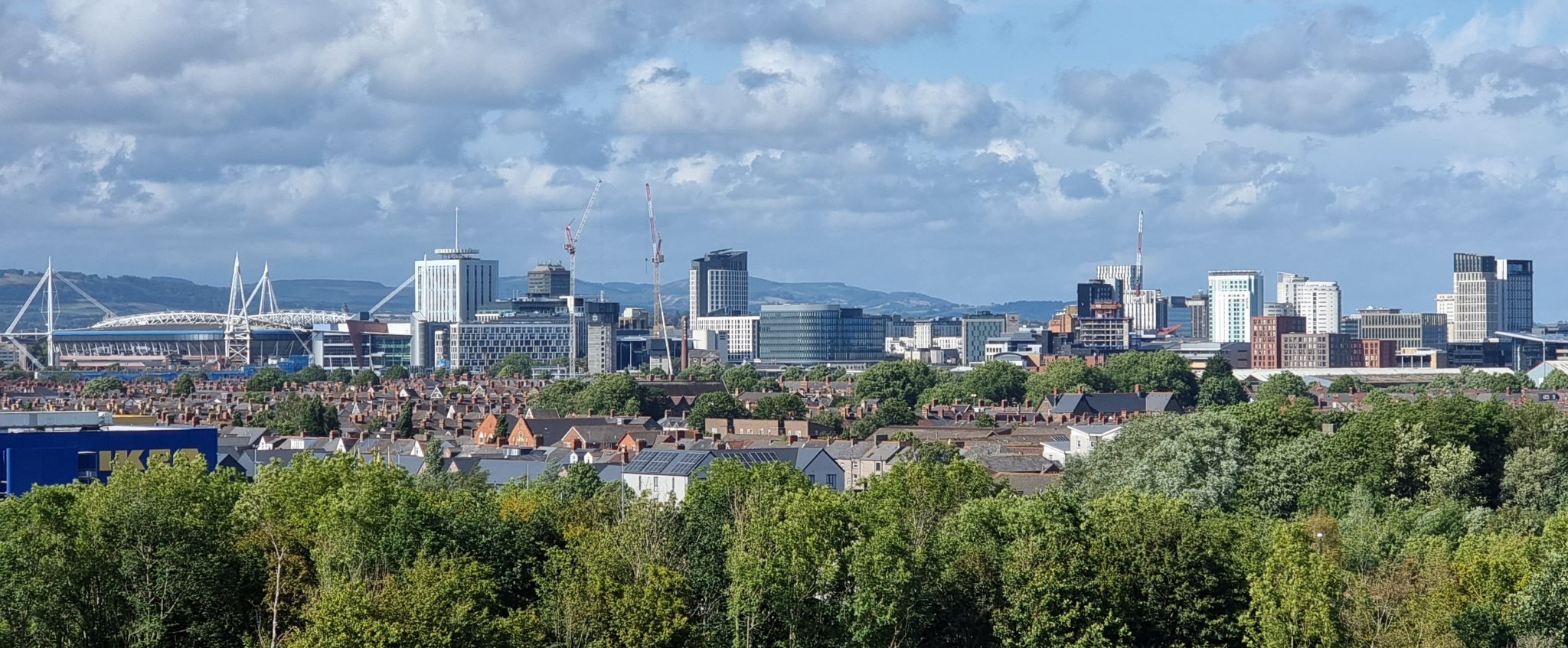 paul cardiff on Twitter "This from the highest peak 🏔 of Grangemoor