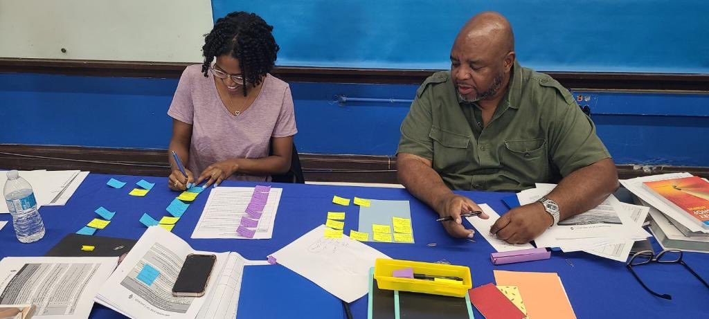 SLLeducation's tweet photo. It’s been a great week with @StSabinaAcademy! We’ve gathered the teachers in a week-long exploration of curriculum &amp; the building of effective, standard-based unit plans that engage students through multiple learning strategies. Bring on the 23/24 school year! 💥 https://t.co/FIsqNDNi8C