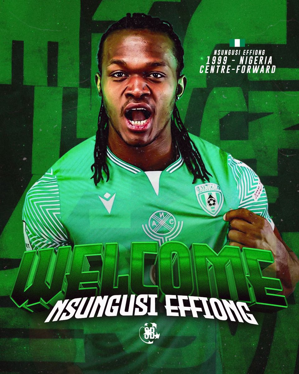 sportbackfoot's tweet photo. Thanks &amp; Welcome @NsungusiJ 🙌🏽
#NE9 #SportbackFamily 🇳🇬 https://t.co/nbVq1m7Uhg