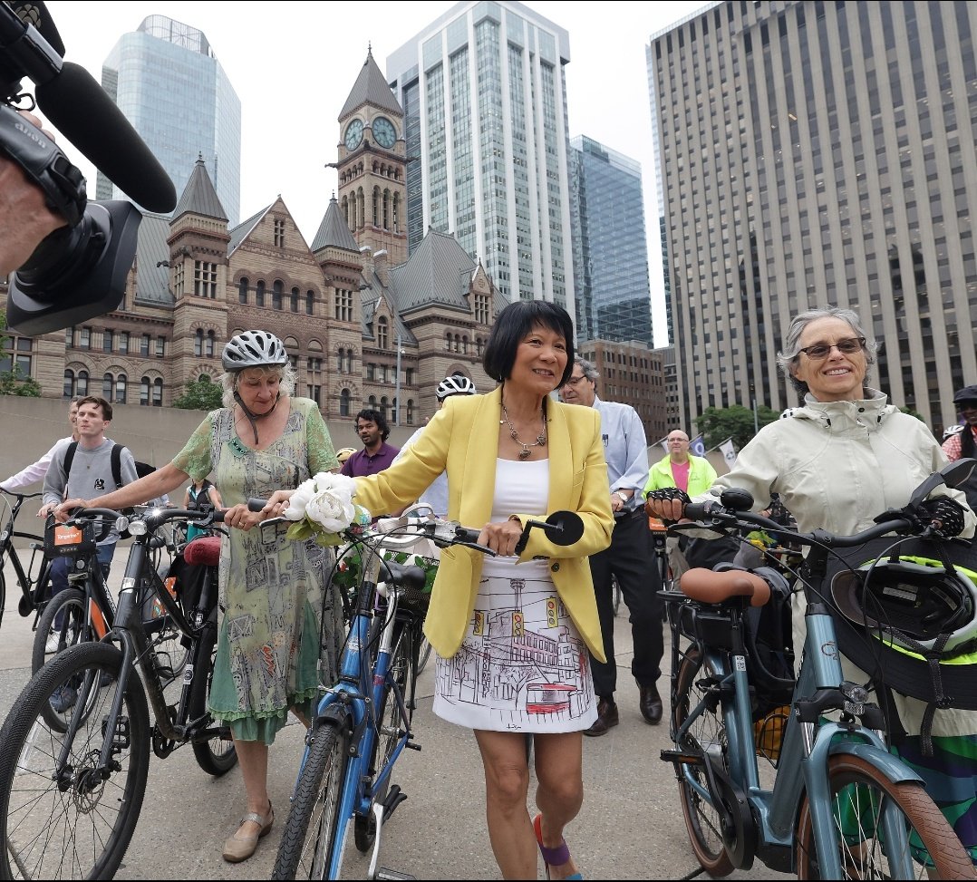 Birgit Umaigba-Omoruyi (@birgitomo) on Twitter photo The FIRST racialized person to become mayor of Toronto after 189 years officially takes office today. I'd like to say a heartfelt congratulations to <a href="/oliviachow/">Olivia Chow</a> and to let her know how much I love her skirt š The FIRST racialized person to become mayor of Toronto after 189 years officially takes office today. I'd like to say a heartfelt congratulations to <a href="/oliviachow/">Olivia Chow</a> and to let her know how much I love her skirt š