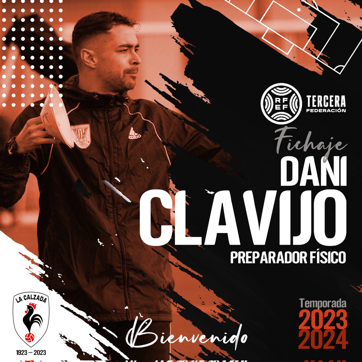 ✍️ FICHAJE | Dani Clavijo nuevo preparador físico.

Dani procede del <a href="/CDPradejon/">CD Pradejón</a>, donde dirigió la preparación física del primer equipo y del filial femenino, así como del masculino. Antes estuvo en la cantera del <a href="/SDHuesca/">SD Huesca</a>.

👏 ¡Bienvenido Dani, tus éxitos serán los de todos!