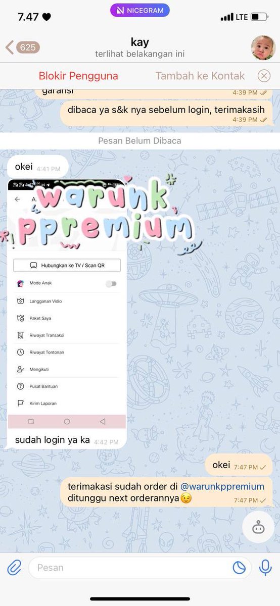 warunkppremium's tweet photo. testi warunkppremium https://t.co/X4mXTW5rPv