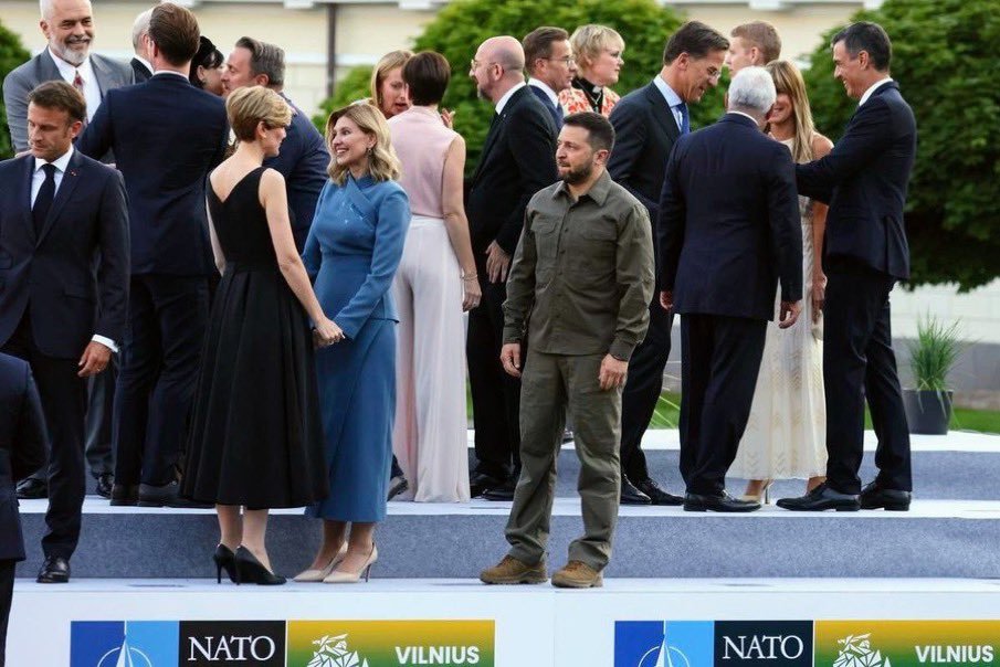 La solitude de Vladimir Zelensky
 #NATOVilniusSummit