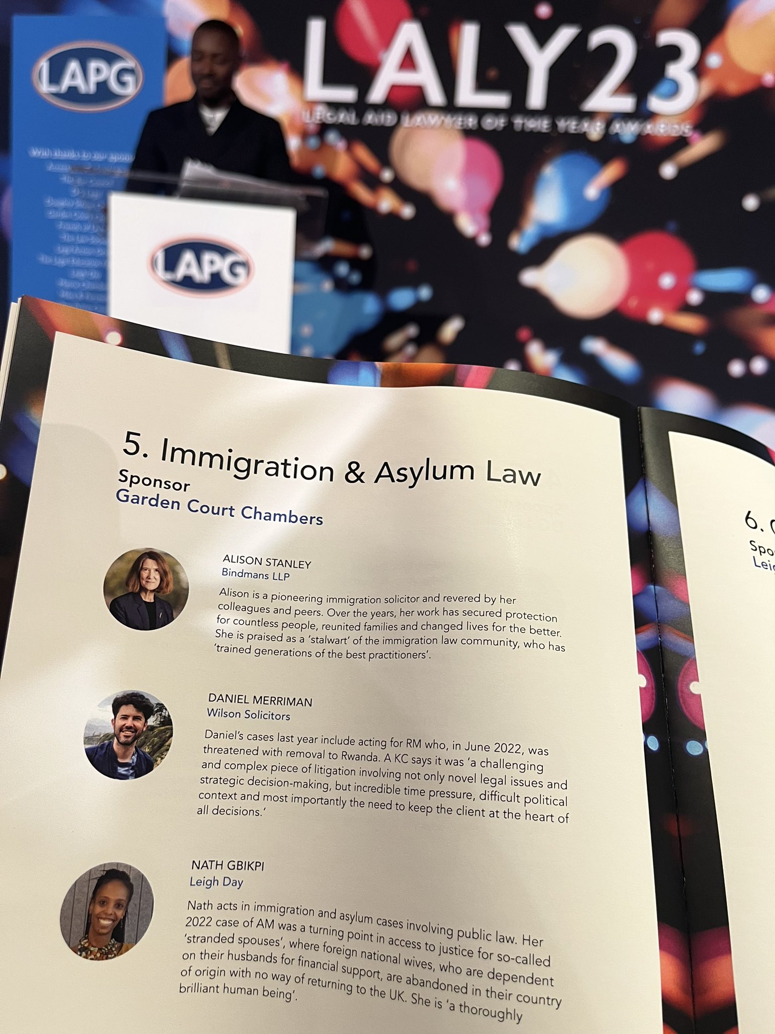 Legal Aid Lawyer of the Year awards on Twitter "hodgejonesallen