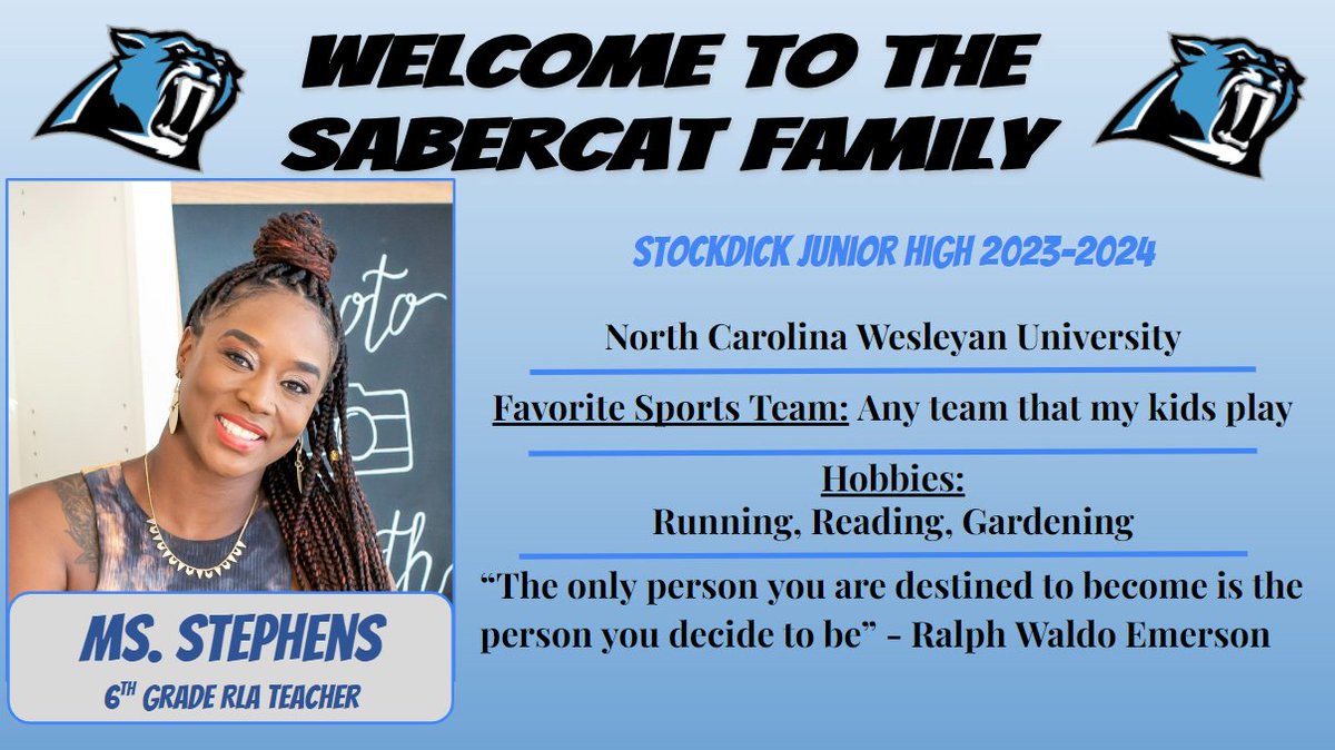 SJH SaberCats tweet media