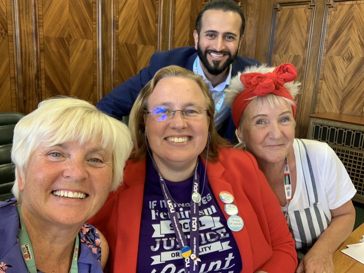 _erica_lewis's tweet photo. @Lawyer_Usman @LabourWomensNet And Cllr @BeaversLorraine unilaterally rearranged the seating so &amp; could be surrounded by sisters &amp; a good brother as well. Thanks Lorraine, @CllrNikki ,  &amp; Cllr @Lawyer_Usman 

Between us we got some good work done 👆.

#SisterhoodIsPowerful #ActuallyAutistic https://t.co/QKpzFtNOCL