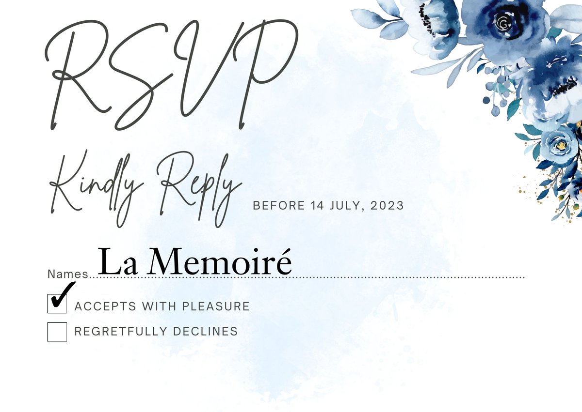 La Mรฉmoire Event Organizer | CLOSE BOOK tweet media