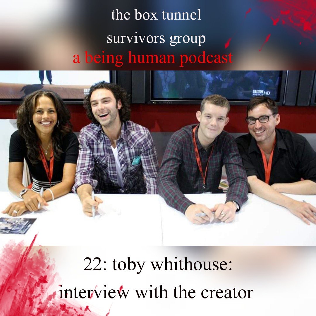 Tomorrow. 6AM!

Michael and Su interview #BeingHuman creator and showrunner #TobyWhithouse! Making the coolest UN-SUPERNATURAL trio in podcast history.

#RussellTovey #LenoraCrichlow #AidanTurner #DamienMolony #MichaelSocha #KateBracken
#DoctorWho  #Vampires #Werewolves #Ghosts