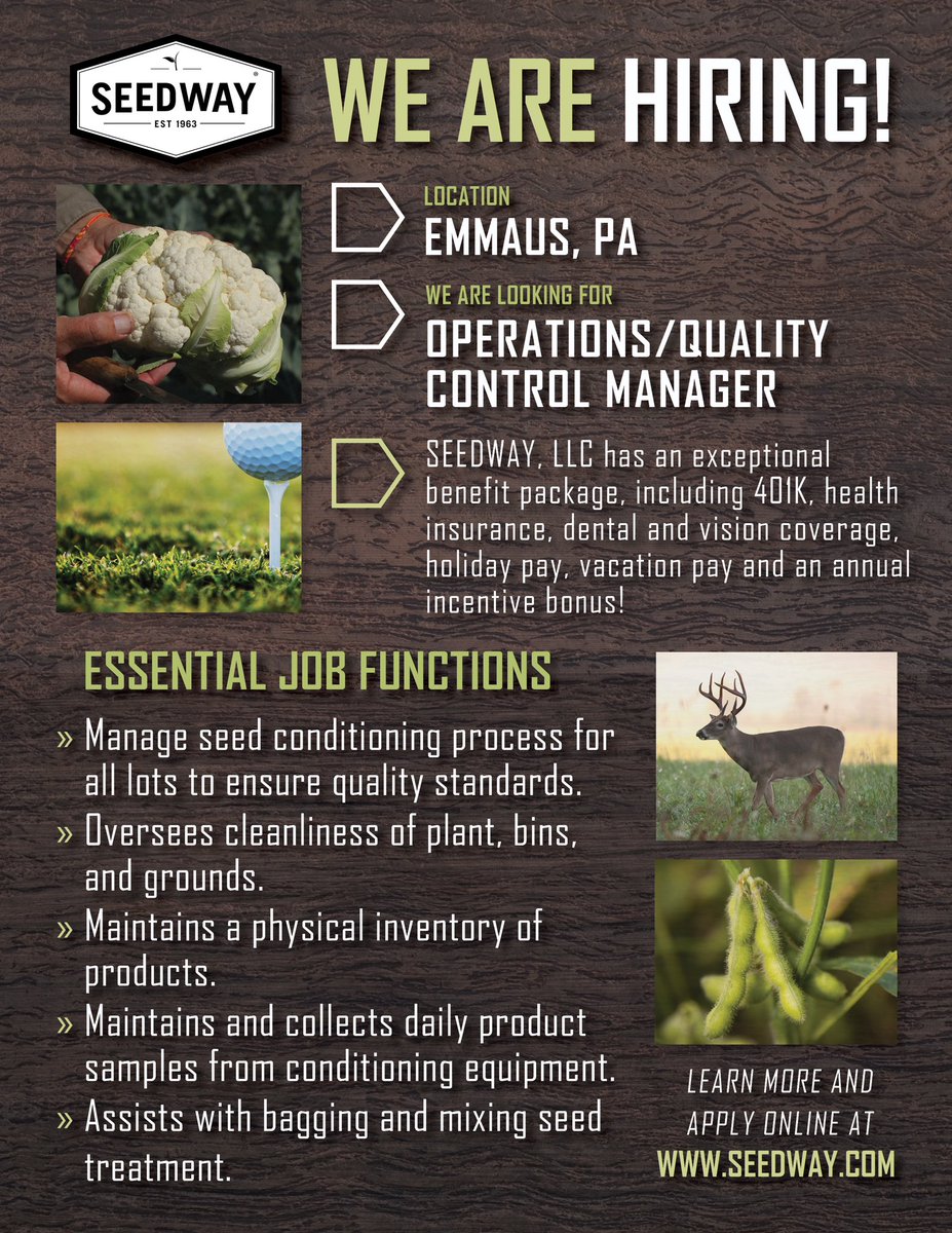 SEEDWAY, LLC (@seedway_llc) on Twitter photo 